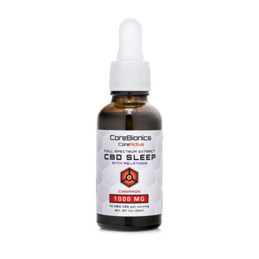 CoreActive CBD Sleep Oil 1000mg Cinnamon
